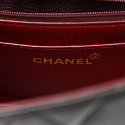 Chanel Lambskin Quilted Small Single Flap Bag Black 6 of 11