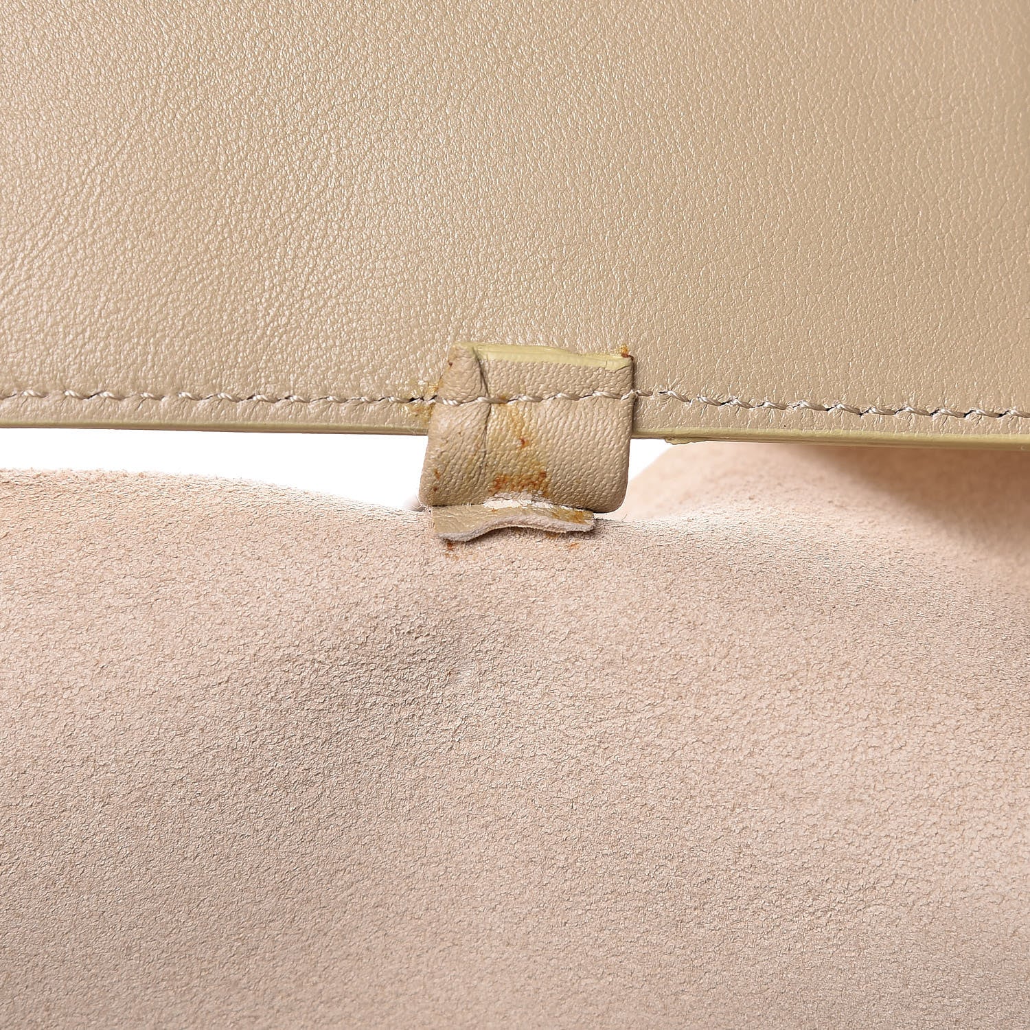 Celine Lambskin Vertical Bi-Cabas Butter 13 of 13