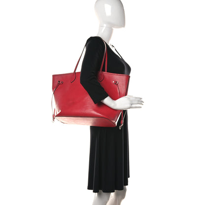 Louis Vuitton Epi Neverfull MM Coquelicot 3 of 28