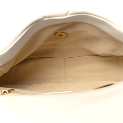 Chanel Lambskin Quilted Medium Chanel 19 Flap White 5 of 12
