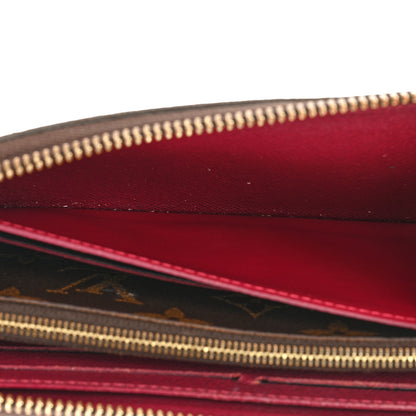 Louis Vuitton Monogram Clemence Wallet Fuchsia 9 of 17