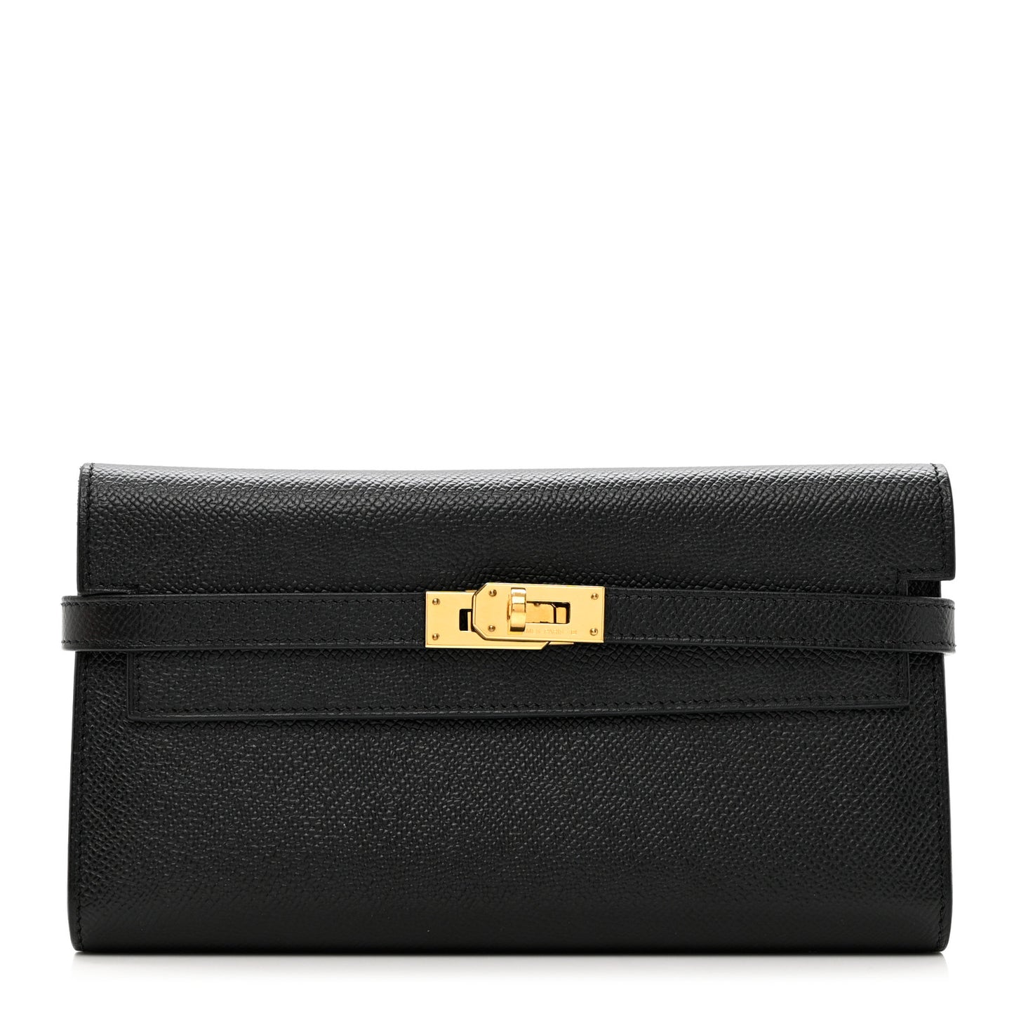 Epsom Kelly Longue Wallet Black