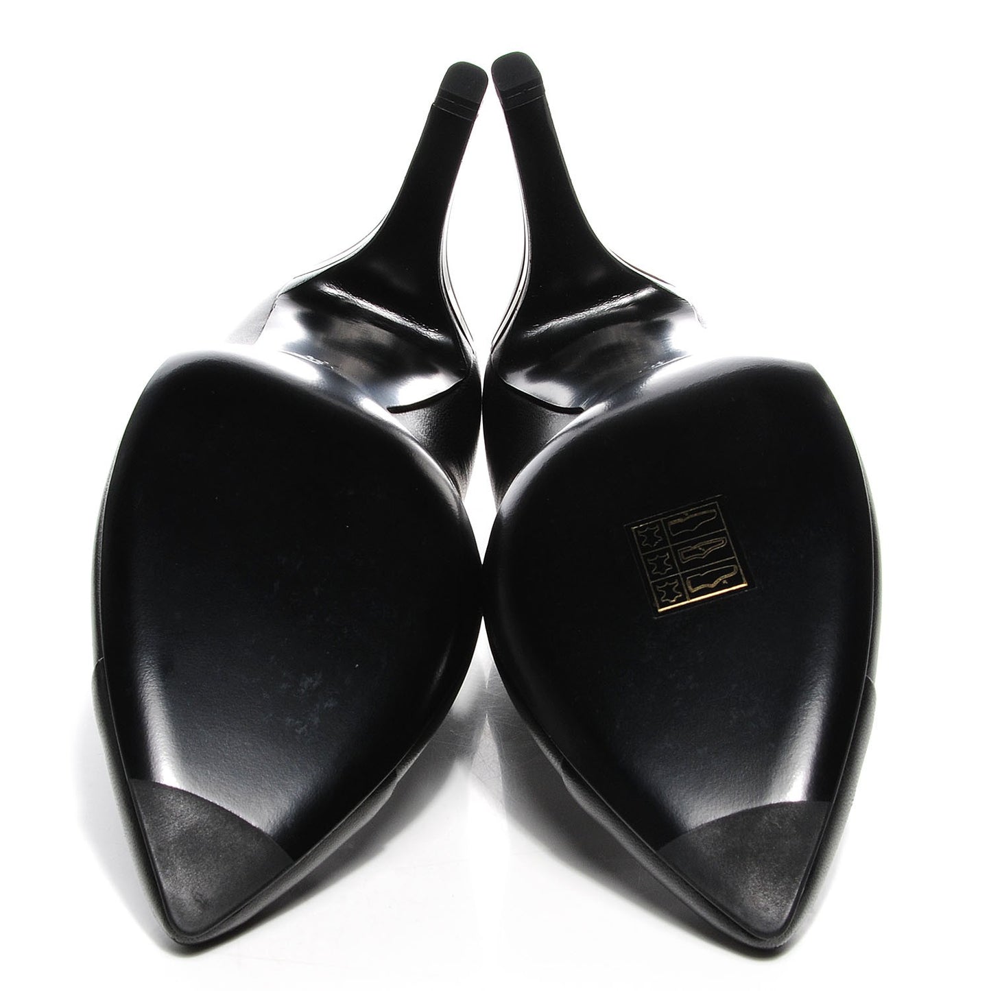 Lambskin Cap Toe CC Pumps 39 Black