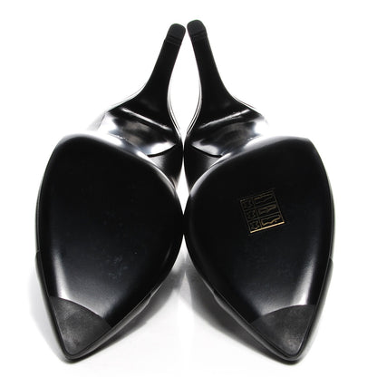 Chanel Lambskin Cap Toe CC Pumps 39 Black 5 of 8