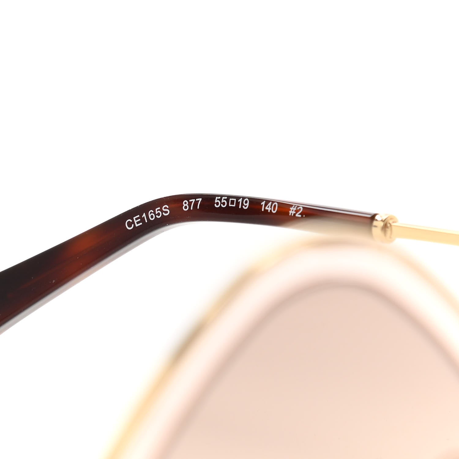 Chloe Poppy Sunglasses CE165S Gold 5 of 6