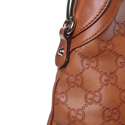 Gucci Guccissima Creole Hobo Saffron 13 of 14