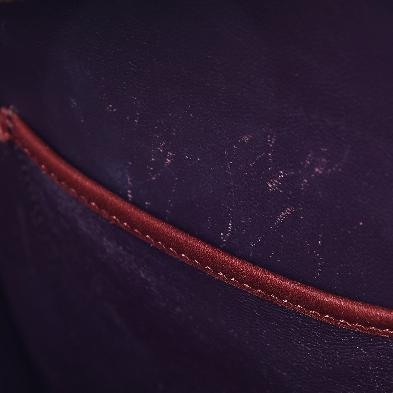 Celine Palmelato Micro Luggage Red Wood 10 of 20