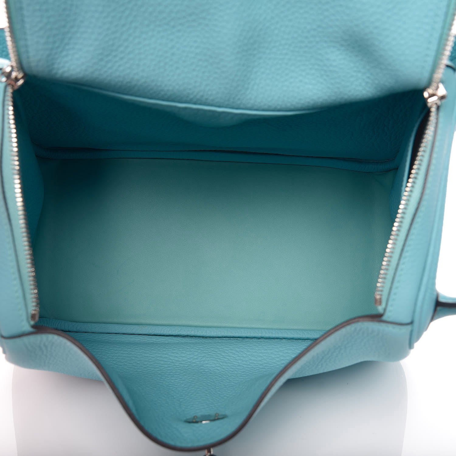 Hermes Taurillon Clemence Lindy 30 Bleu Atoll 5 of 11