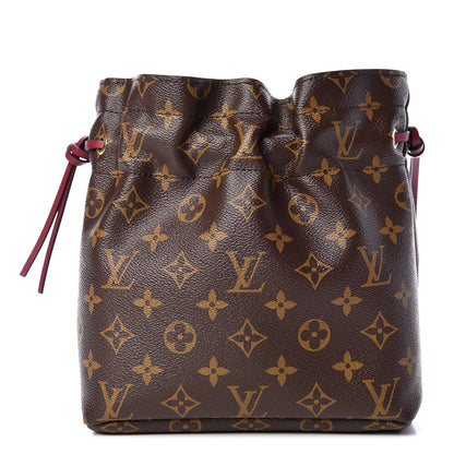 Louis Vuitton Monogram Pouch Noe Fuchsia 1 of 9