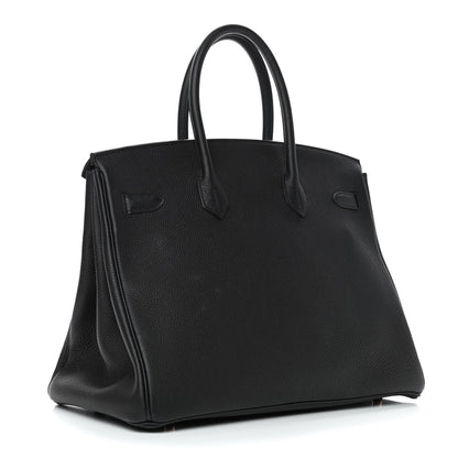 Hermes Togo Birkin 35 Black 2 of 12
