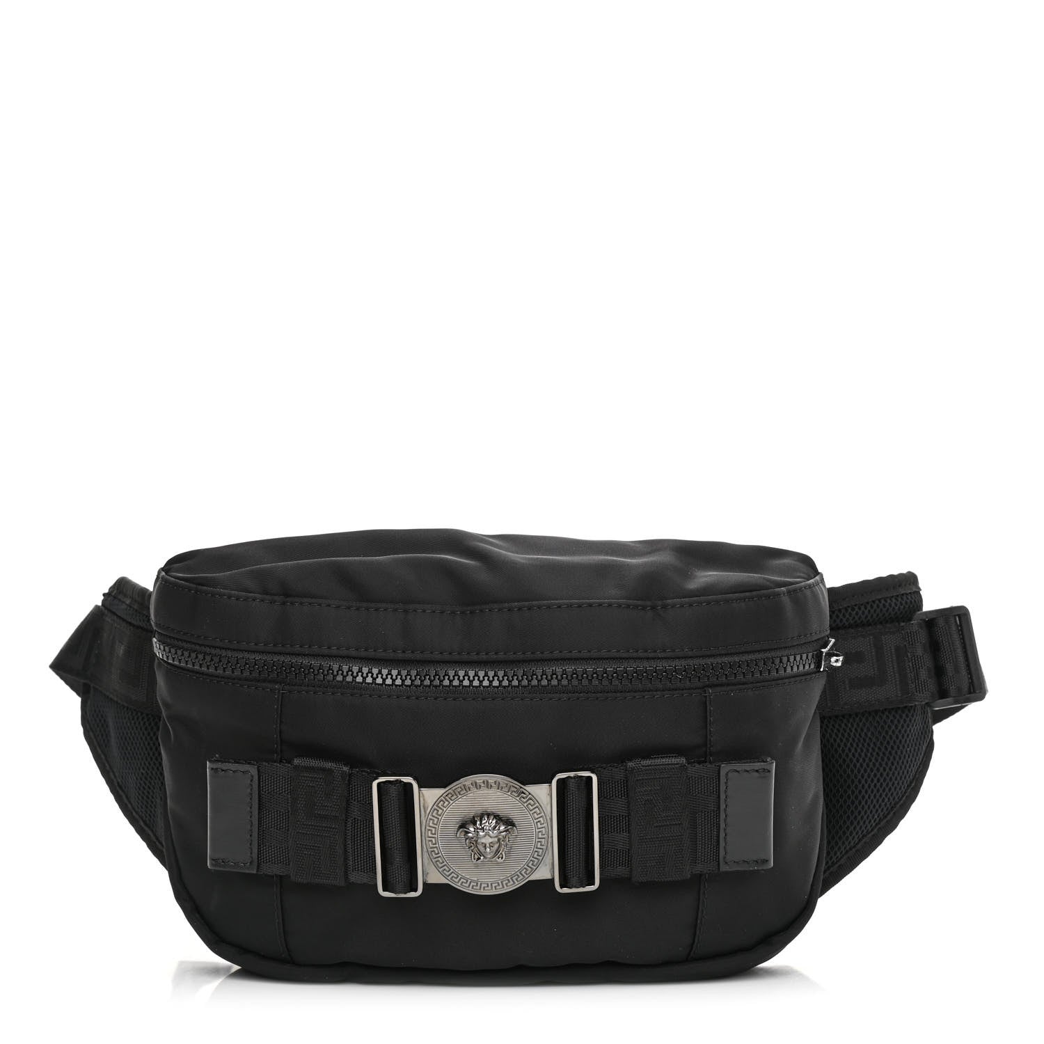 Versace Nylon Palazzo Medusa Belt Bag Black 1 of 11