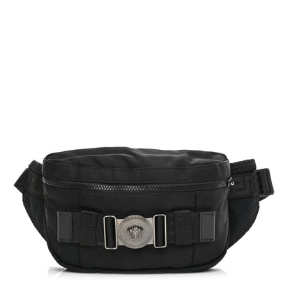 Versace Nylon Palazzo Medusa Belt Bag Black 1 of 11