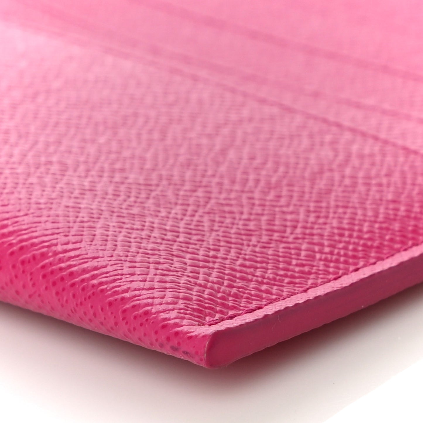 Calfskin Felicie Card Holder Insert Pink