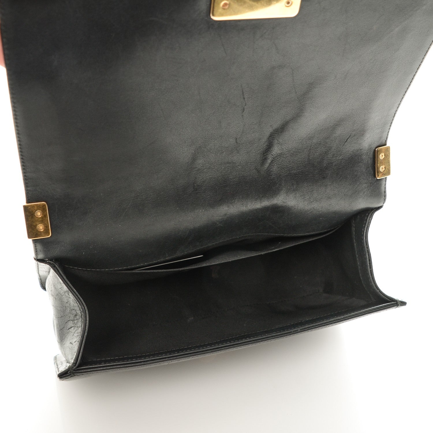 Chanel Lambskin Quilted Medium Boy Flap Black 5 of 8