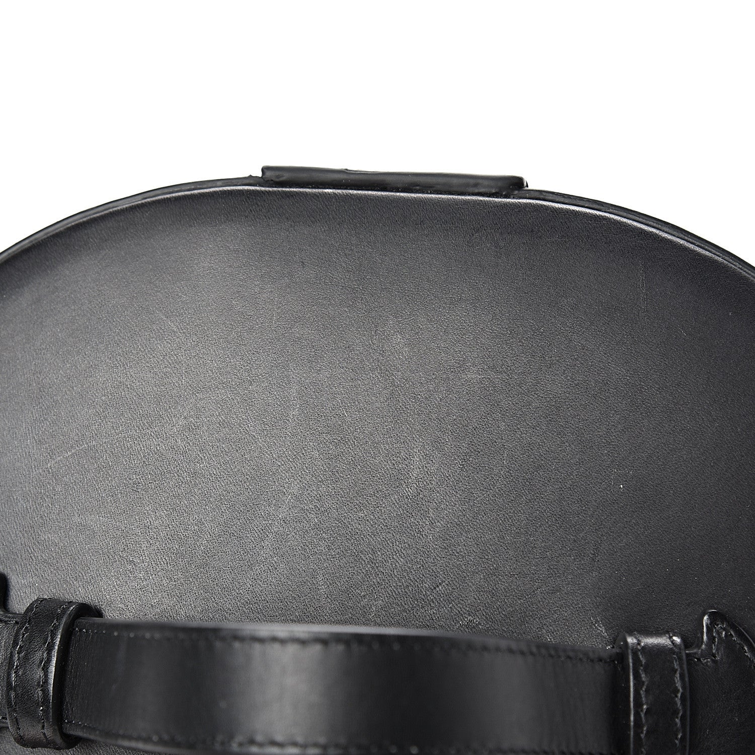 Mansur Gavriel Vegetable Tanned Train Case Black 12 of 16