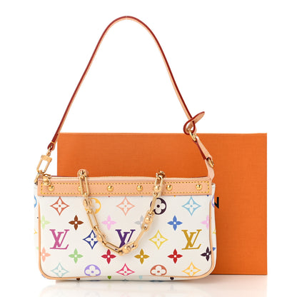 Louis Vuitton LV X TM Monogram Multicolor Pochette Accessories White 10 of 10