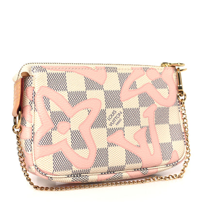 Louis Vuitton Damier Azur Tahitienne Mini Pochette Accessories 3 of 9