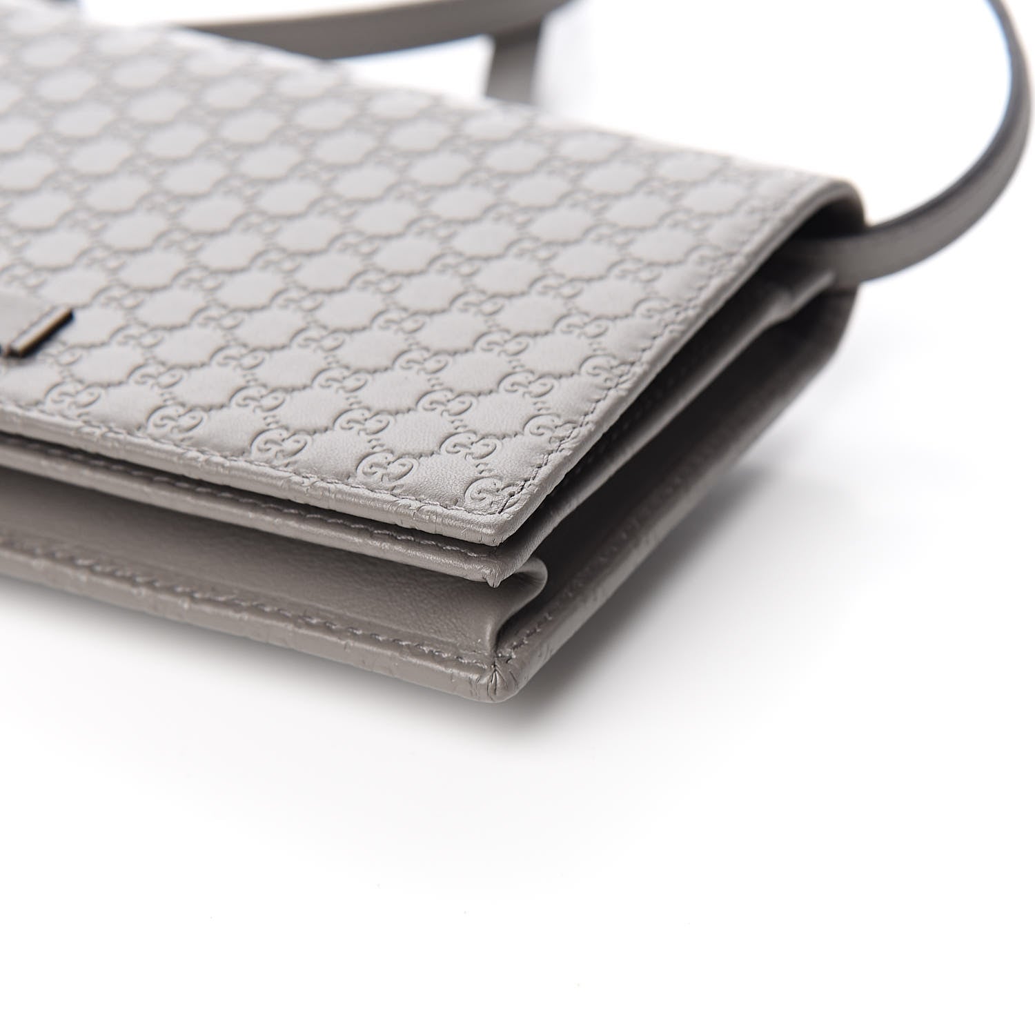 Gucci Soft Microguccissima Crossbody Wallet Loess 8 of 10