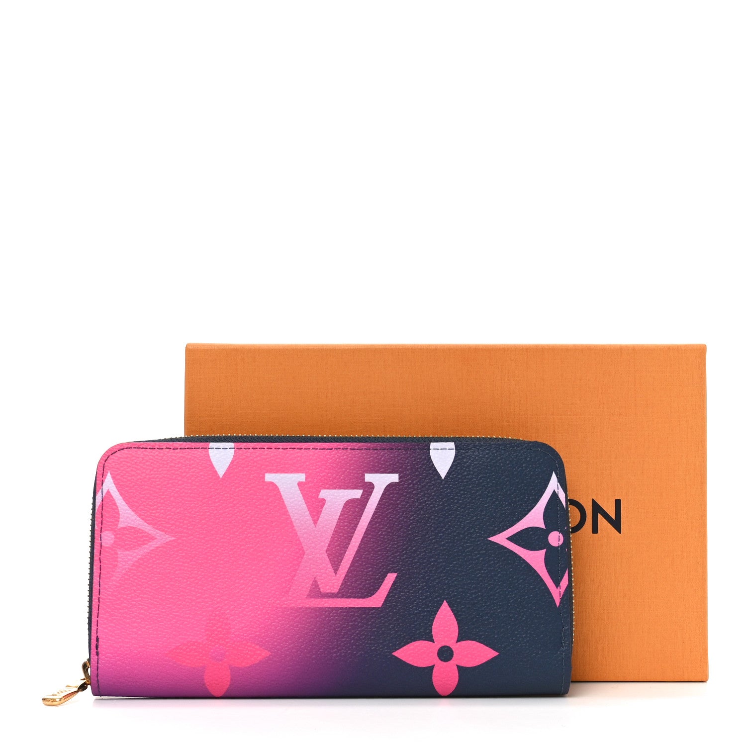 Louis Vuitton Monogram Giant Spring In The City Zippy Wallet Midnight Fuchsia 7 of 7