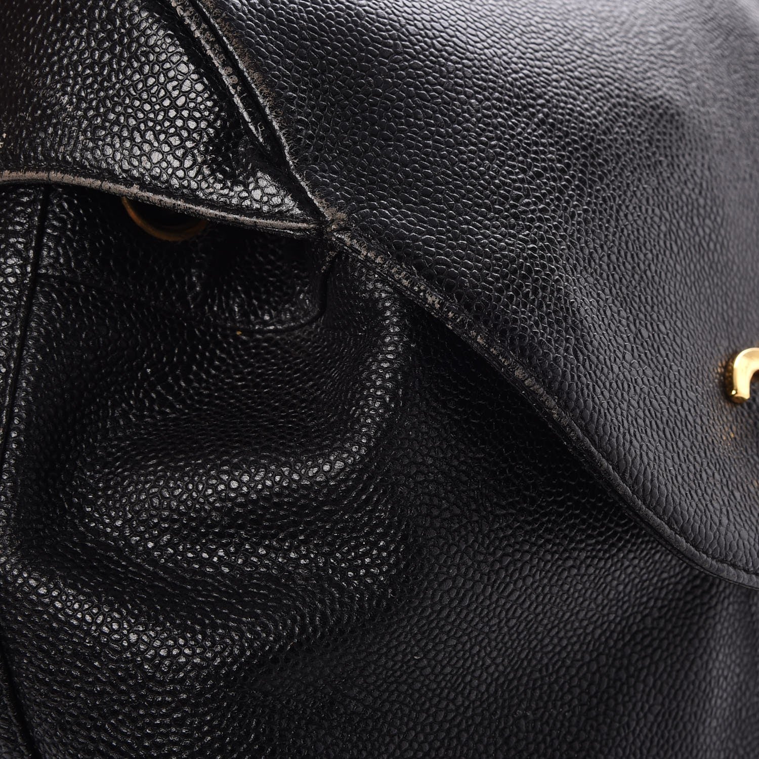 Chanel Caviar CC Backpack Black 13 of 13