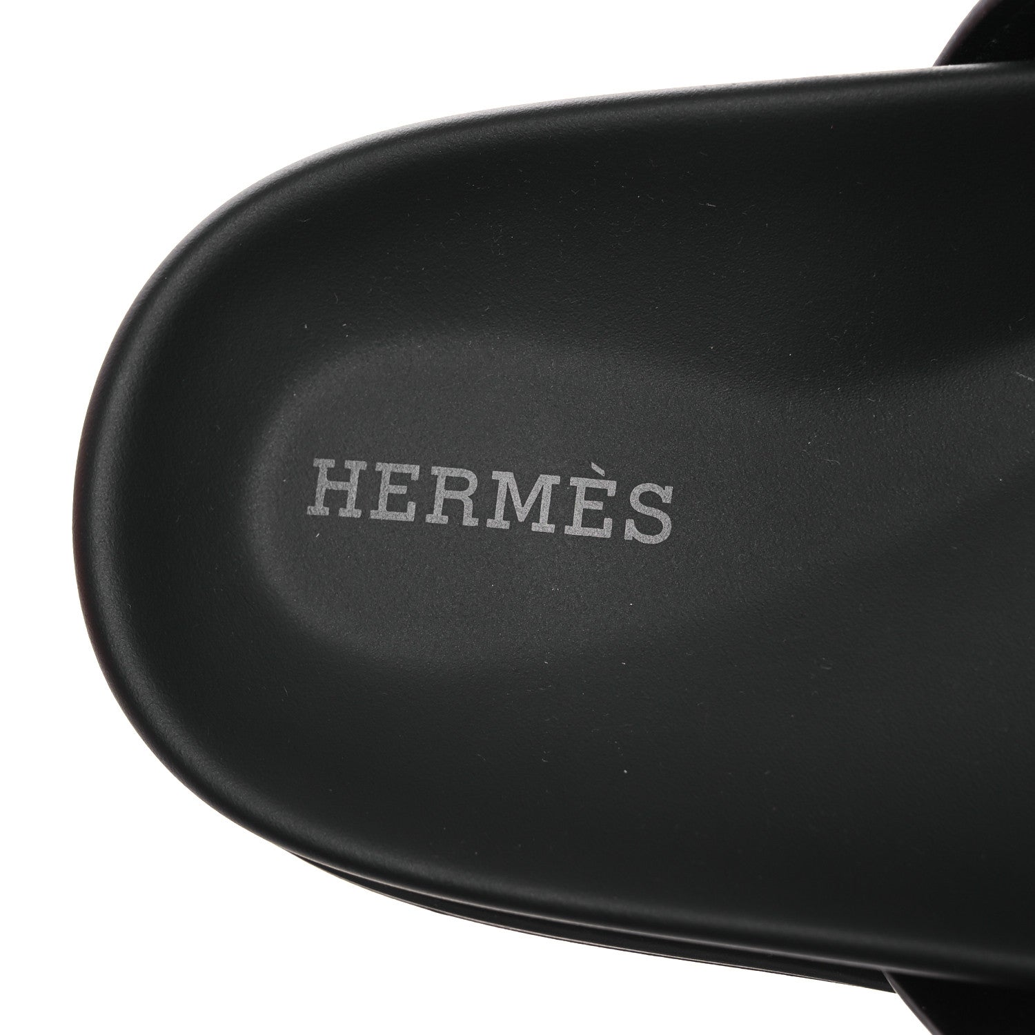 Hermes Calfskin Womens Chypre Sandals 39 Black 9 of 11