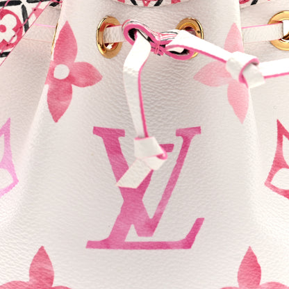 Louis Vuitton Monogram Giant By The Pool Nano Noe Rose 7 of 9