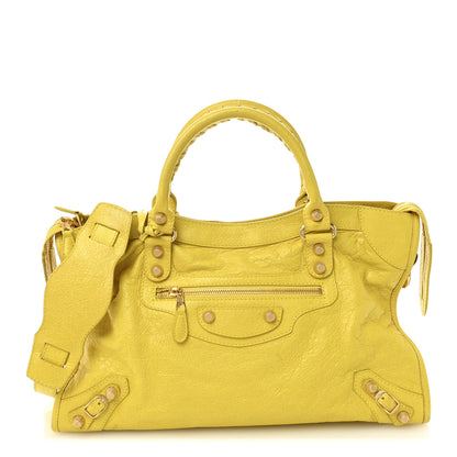 Balenciaga Agneau Giant 12 Gold Hardware City Curry 1 of 13