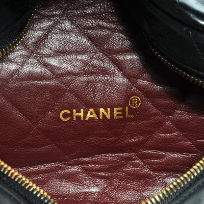Chanel Lambskin Belt Bag Fanny Pack Black 5 of 6