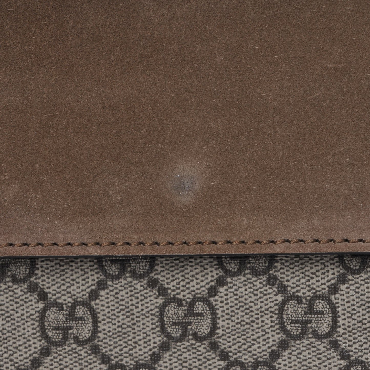 GG Supreme Monogram Mini Dionysus Shoulder Bag Taupe