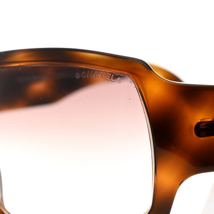 Chanel Acetate Quilted Sunglasses 5061 Tortoise 7 of 7