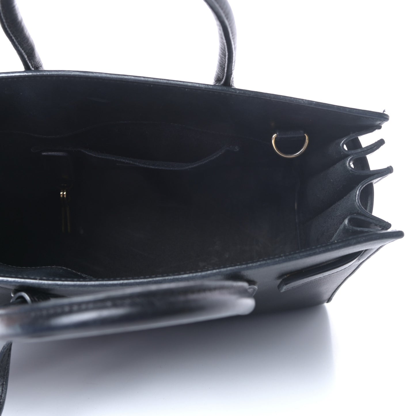Calfskin Baby Sac de Jour Black