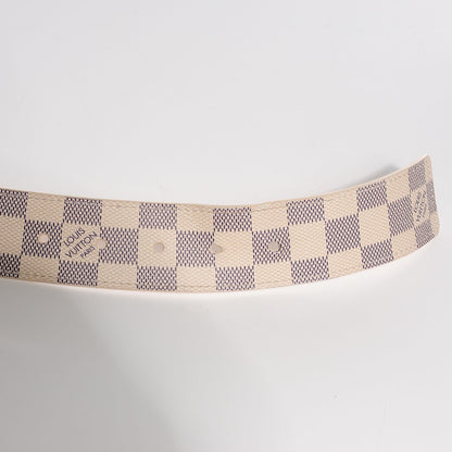 Louis Vuitton Damier Azur 40mm LV Initiales Belt 110 44 7 of 8