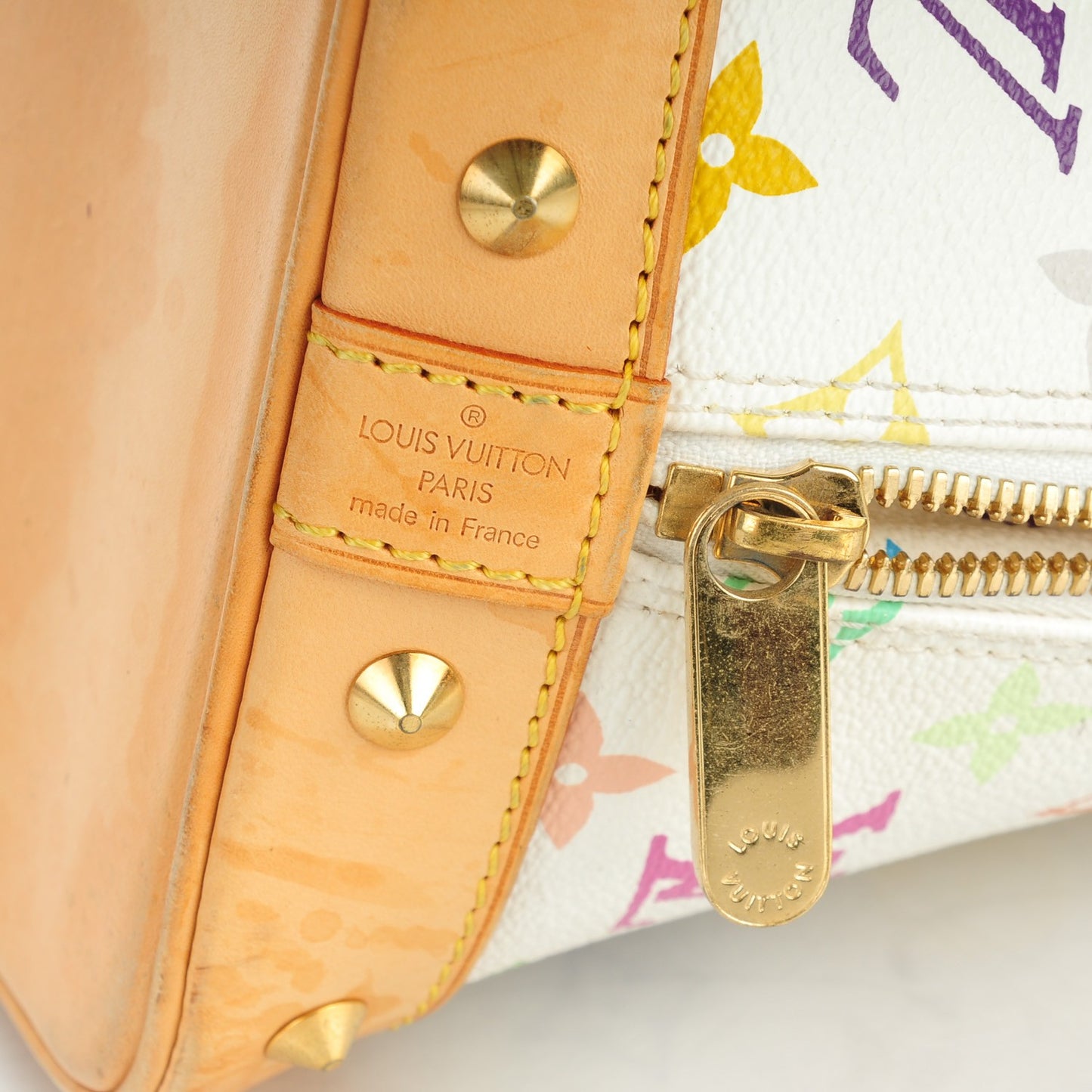 Monogram Multicolor Alma White