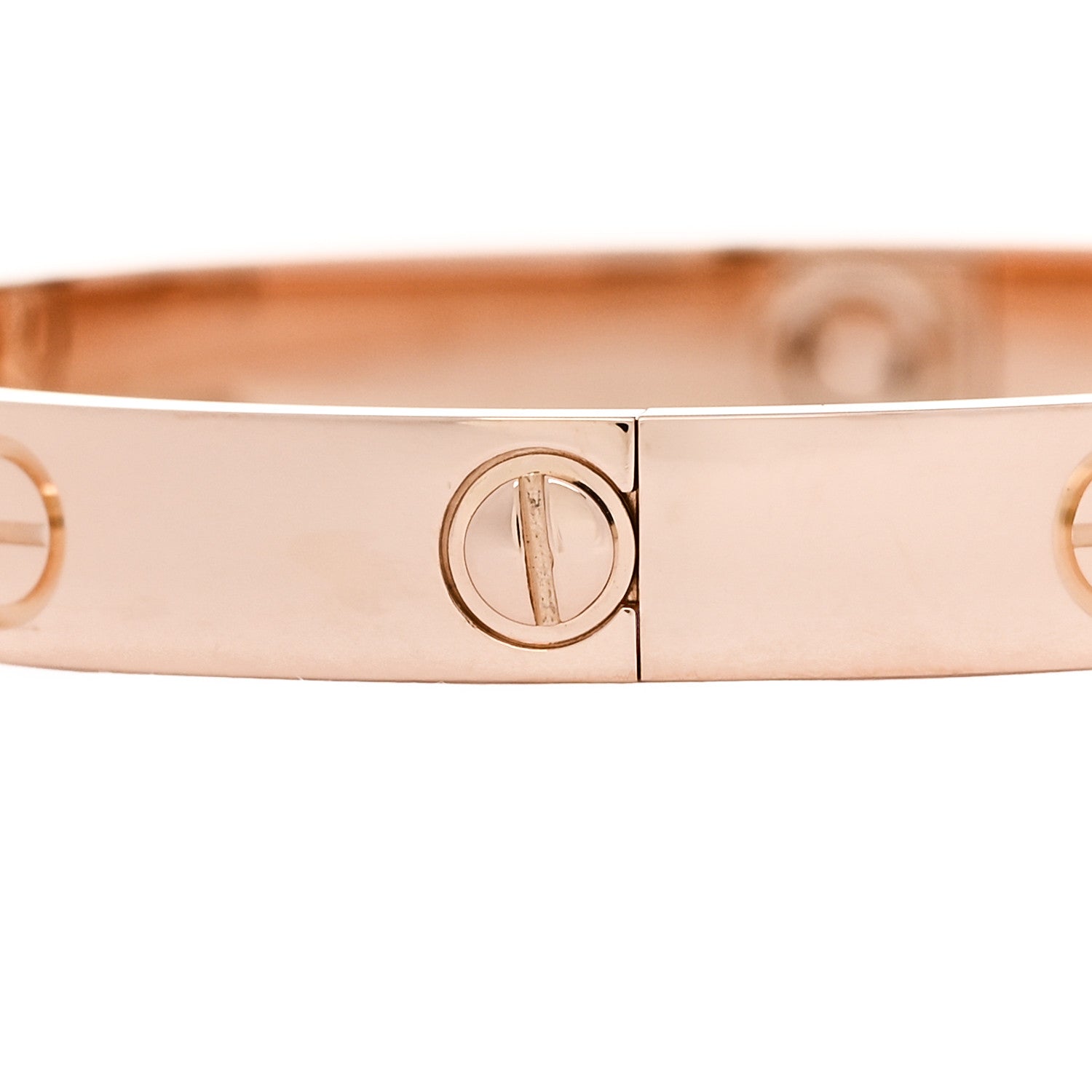 Cartier 18K Pink Gold Love Bracelet 16 5 of 9