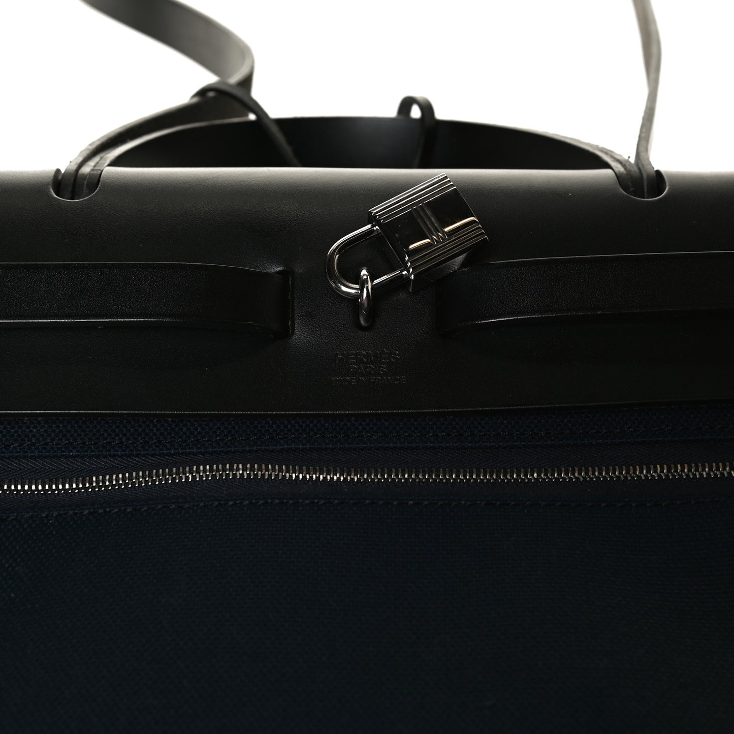 Toile Vache Hunter Herbag Zip PM 31 Bleu Marine Black