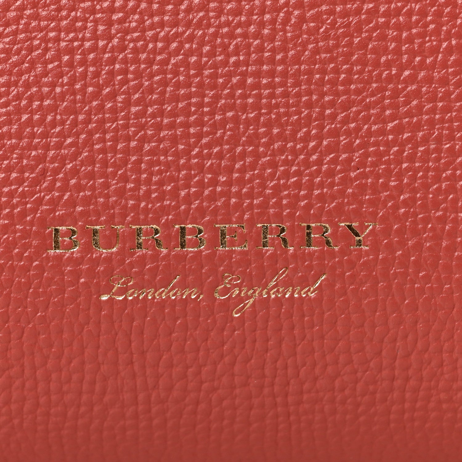 Burberry Derby Calfskin House Check Small Banner Tote Cinnamon Red 8 of 12