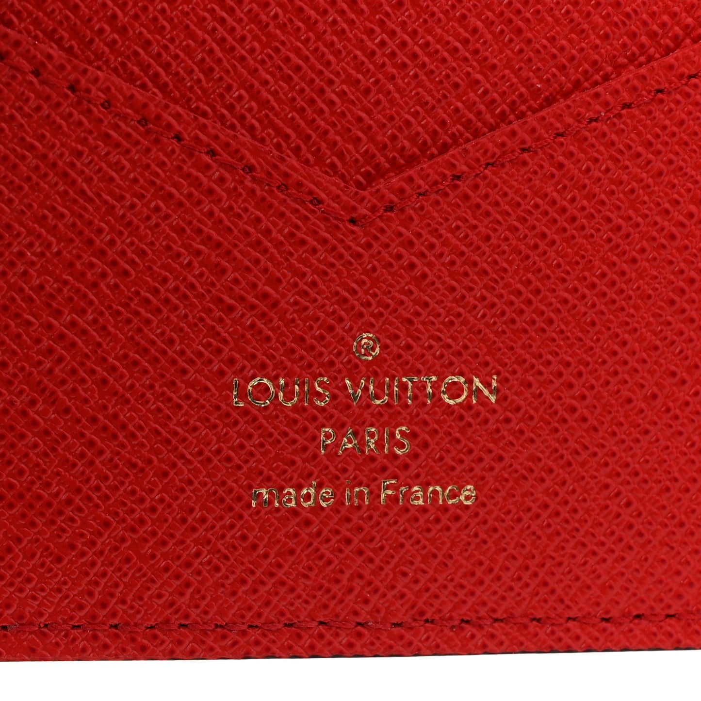 Monogram 2019 Christmas Animation Passport Cover Rouge