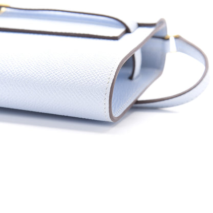 Hermes Epsom Kelly Wallet To Go Bleu Brume 9 of 10
