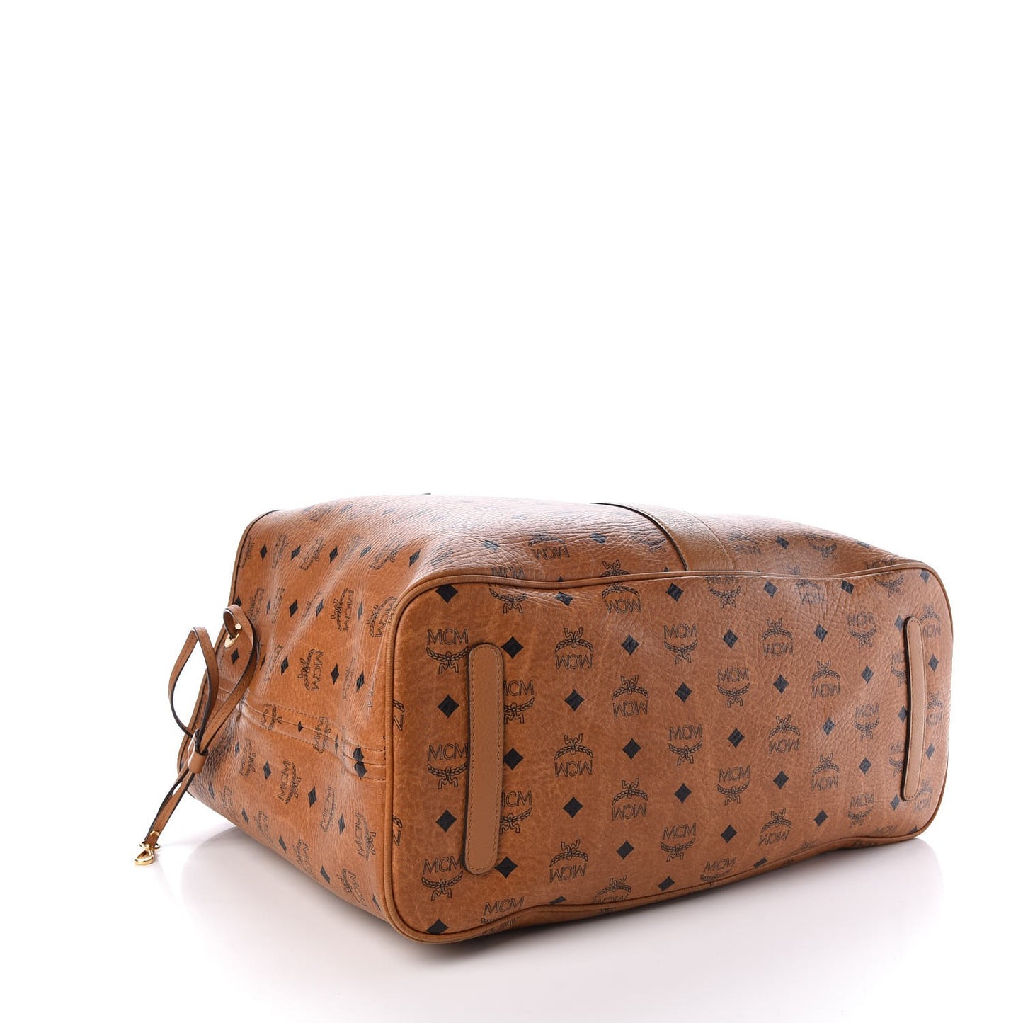 Visetos Large Liz Reversible Shopper Tote Cognac