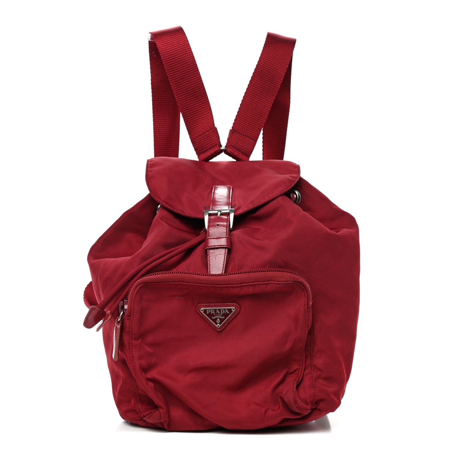Prada Nylon Vela Backpack Rosso 1 of 4