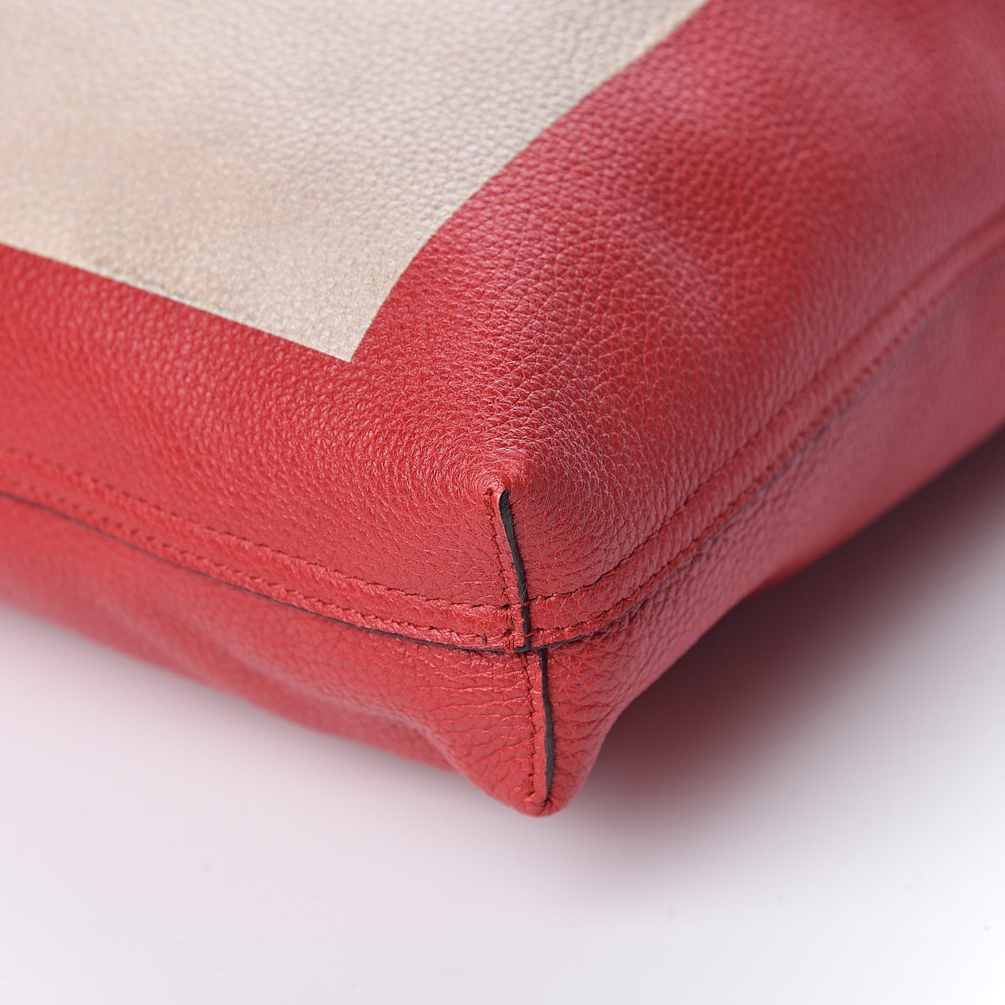 Calfskin Large Elton John Levon-Goodbye Tote Red