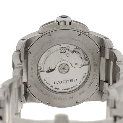 Cartier Stainless Steel 42mm Calibre de Cartier Automatic Watch Black 4 of 4