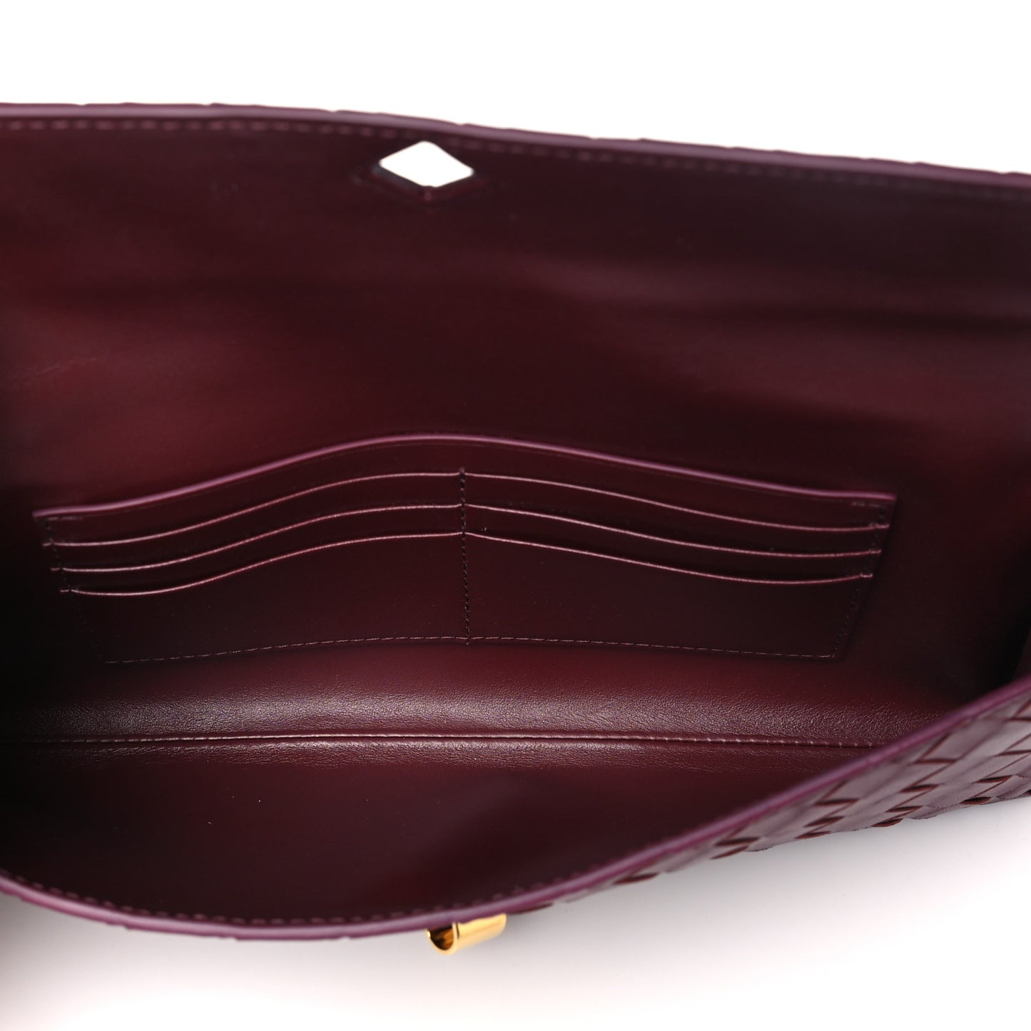 Nappa Intrecciato Long Andiamo Top Handle Barolo