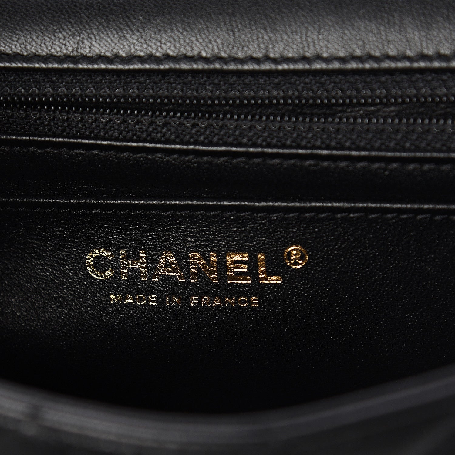 Chanel Lambskin Quilted Mini Rectangular Flap Black 5 of 8