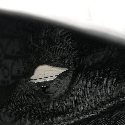 Christian Dior Calfskin Saddle Bag Black 11 of 11
