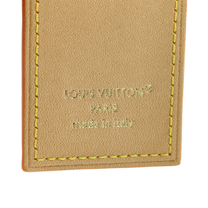 Louis Vuitton Calfskin Monogram Lock And Bloom Stacking Bag Charm Blue 3 of 3