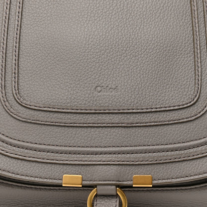 Chloe Calfskin Medium Marcie Satchel Cashmere Grey 8 of 15