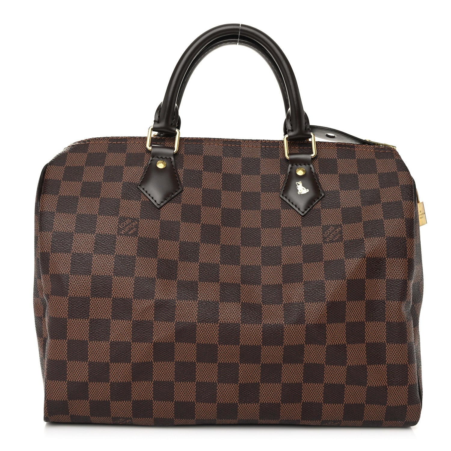 Louis Vuitton Damier Ebene Speedy 30 1 of 12