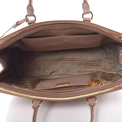 Prada Saffiano Large Galleria Double Zip Tote Cammeo 5 of 12