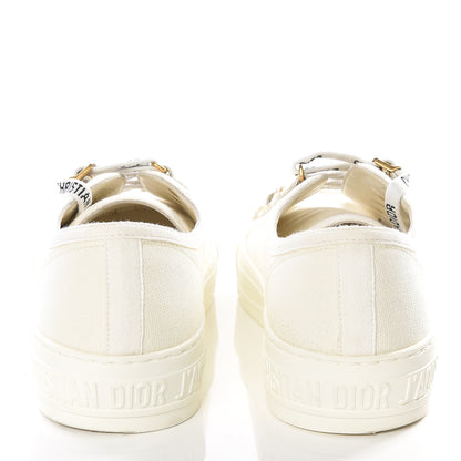 Christian Dior Canvas Walk'n Dior Low Top Sneakers 36 White 6 of 10